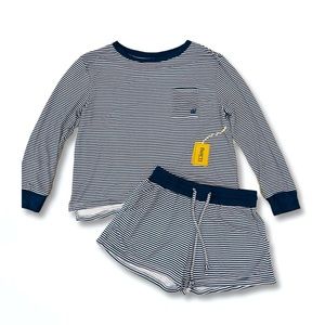 NWT Born Sleepwear Shorts & Top Set